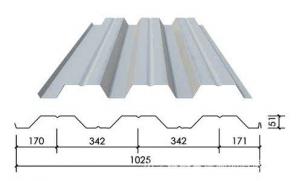 1025楼承板彩钢瓦